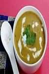Soup, mulligatawny, homemade