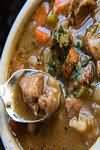 Stew, Irish, made with lean lamb, homemade