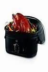 Turkey, self-basting, light meat, roasted