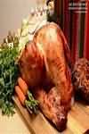 Turkey, whole, roasted, meat and skin