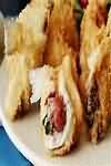 Whiting, in crumbs, fried in dripping, weighed with bones and skin