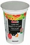 Yogurt, low fat, toffee