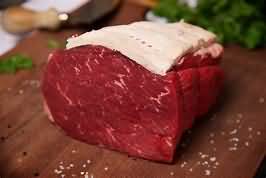Beef, topside, microwaved, lean