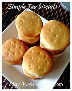Biscuits, plain, homemade