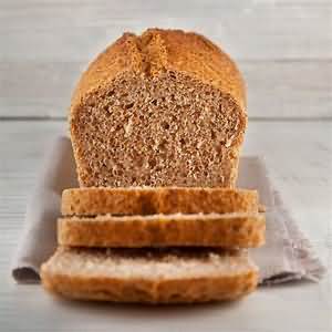 Bread, brown, average