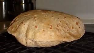 Chapatis, made without fat