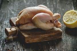 Chicken, dark meat, raw