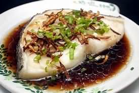 Cod, flesh only, baked