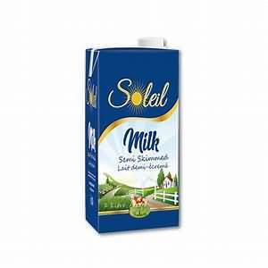 Milk, semi-skimmed, UHT
