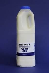 Milk, skimmed, pasteurised, winter