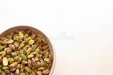 Pistachio nuts, kernel only, roasted and salted