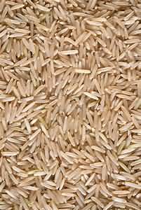 Rice, brown, basmati, raw