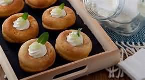 Rum baba, homemade