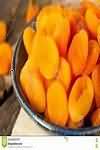 Apricots, ready-to-eat, semi-dried