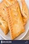 Cheese and onion rolls, pastry, retail