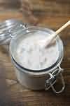 Chicken soup, cream of, canned, condensed, as served