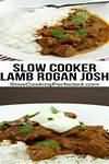 Curry, lamb rogan josh, homemade