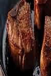 Lamb, New Zealand, loin chops, frozen, grilled, lean