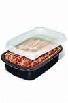Lasagne, retail, reheated