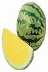 Melon, flesh only, average, weighed with skin