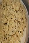 Pasta, egg, fresh, filled with cheese only, boiled in unsalted water