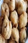 Plaice, in batter, fried in blended oil