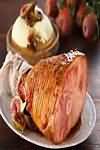 Pork, leg joint, raw, lean and fat