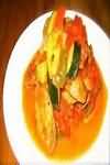 Sausages, pork, reduced fat, fried in vegetable oil
