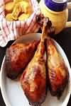 Turkey, drumsticks, roasted, meat only