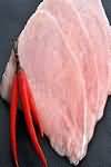 Veal, escalope, raw