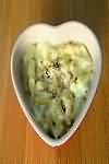 White sauce, sweet, made with semi-skimmed milk, homemade