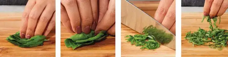 Chiffonade