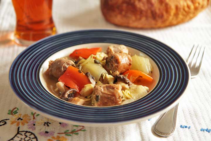 Braised Italian Sausage Stew