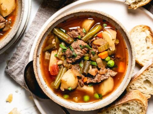 Crock Pot Beef Vegetable Soup