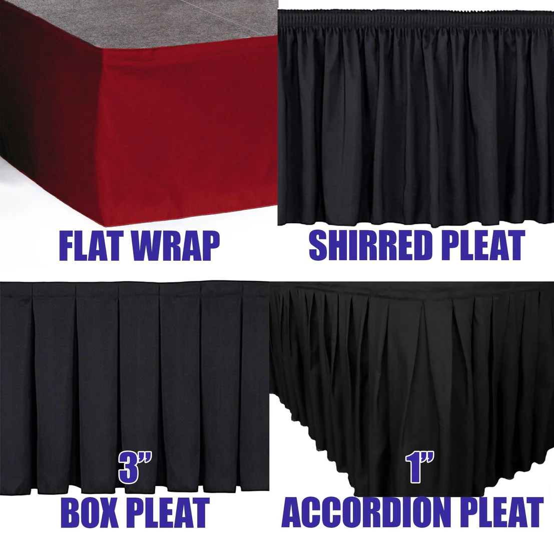 allTable Skirts